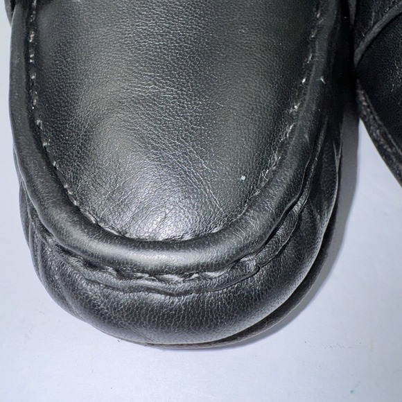 Coach Eileen BlackLeather Slip On Loafers Size 6B - Picture 7 of 15